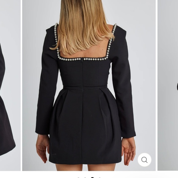 Odd Muse Black Pearl Occasion Dress (UK-sold out!) - Picture 5 of 8